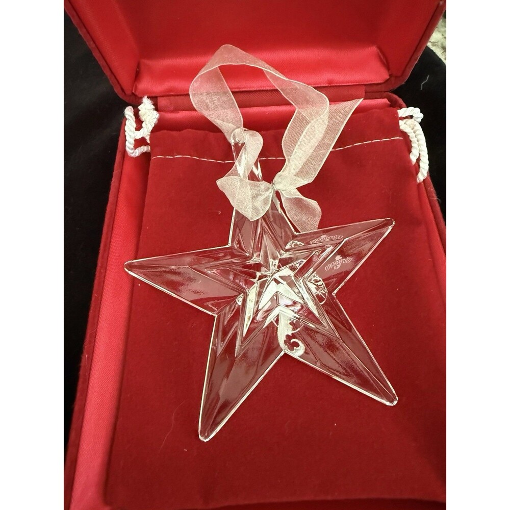 Waterford Crystal Star Ornament Star - 2001 - Boxed